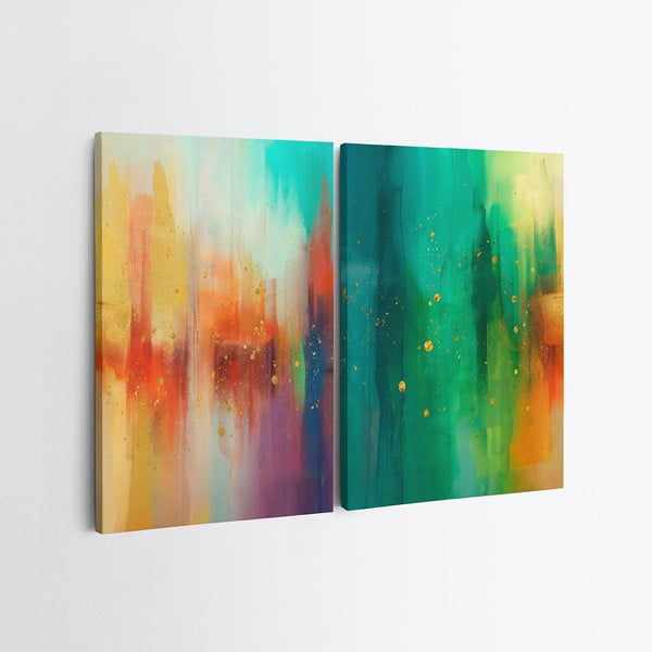 Slike u setu 2 kom 50x70 cm Splash – Wallity-image-2