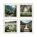 Slike u setu 4 kom 30x30 cm Sunrise Hike – knor