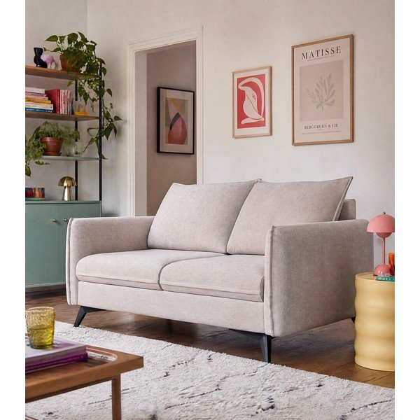 Bež sofa 138 cm Juli Bis – Ropez-image-1