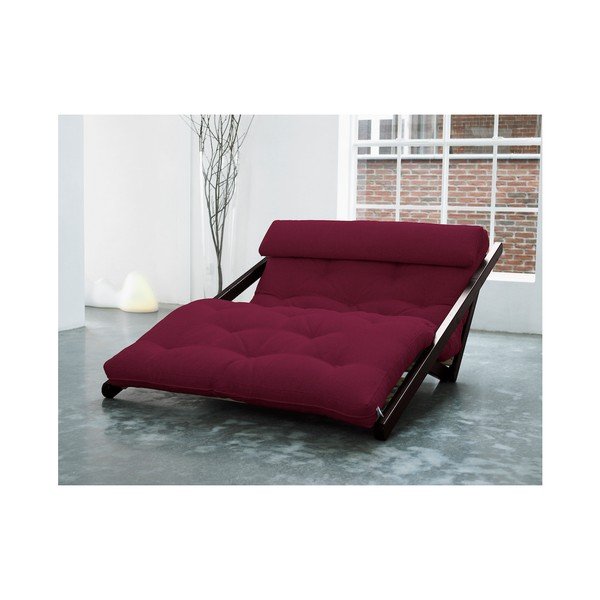 Lenoška Karup Figo, Wenge / Bordeaux, 120 cm-image-1