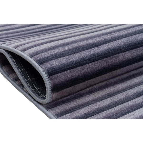 Sivi perivi tepih 160x100 cm - Vitaus-image-3