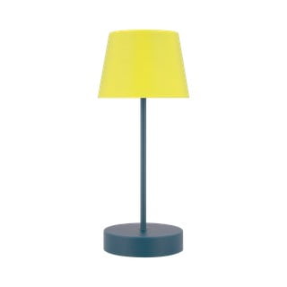 Žuta /plava LED stolna lampa s mogućnosti zatamnjivanja (visina 33,5 cm) Oscar – Remember