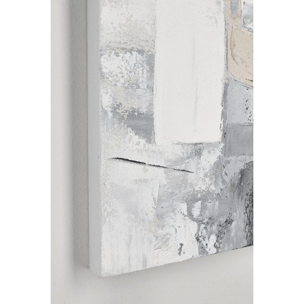 Tiskana/s ručno oslikanim elementima slika na platnu 80x80 cm Crown – Bizzotto-image-1