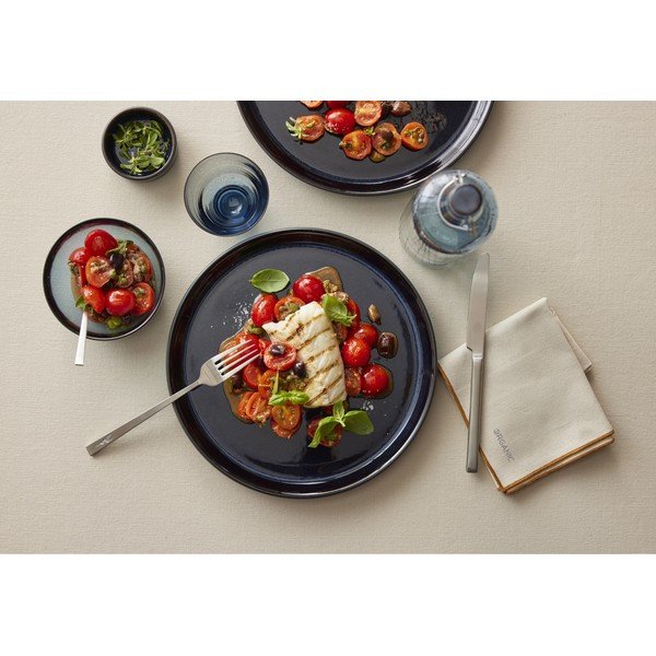 Željezan pribor 16 kom u mat srebrnoj boji – Bitz-image-1