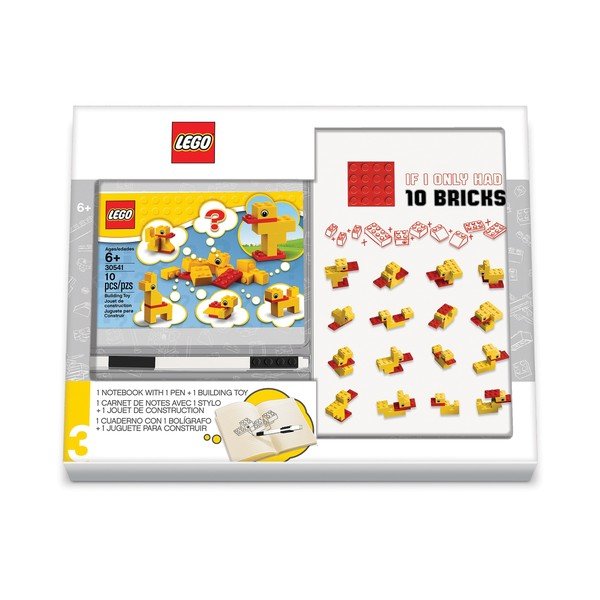 Set bilježnica, kemijska i kockice LEGO® Stationery Classic Ducks-image-1