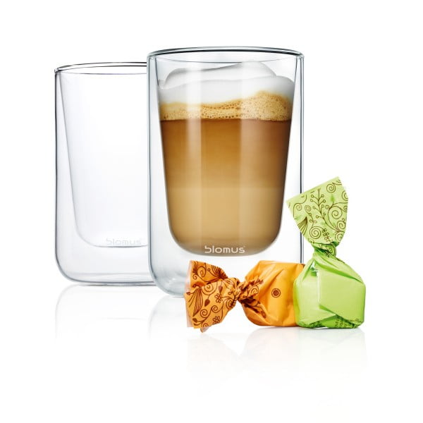 Čaše u setu 2 kom s dvostrukom stijenkom 250 ml Nero – Blomus-image-2