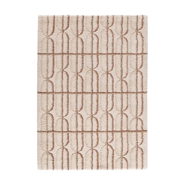 Krem/svjetlo smeđi tepih 120x170 cm Ember – Universal
