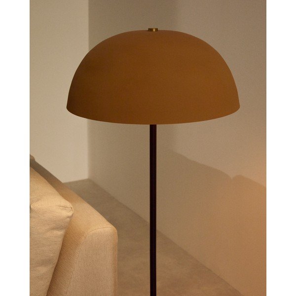 Stojeća svjetiljka boja terakote s metalnim sjenilom (visina 140 cm) Nibla – Kave Home-image-3