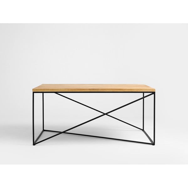 Stol za kavu u hrastovom dekoru CustomForm Memo, 100 x 60 cm-image-1