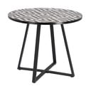 Vrtni blagovaonski stol s keramičkom pločom za kuhanje Kave Home Tella, ⌀ 90 cm