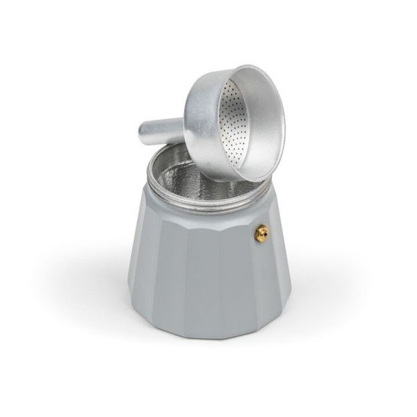 Sivi metalni moka lonac za pripremu kave 400 ml Moshi – Leopold Vienna-image-4