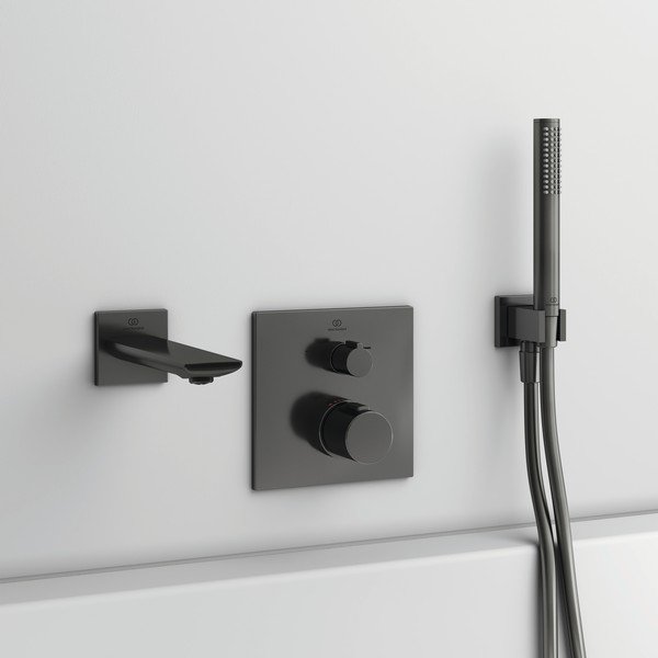 Antracitno siva metalna ručka za tuš IdealRain – Ideal Standard-image-1