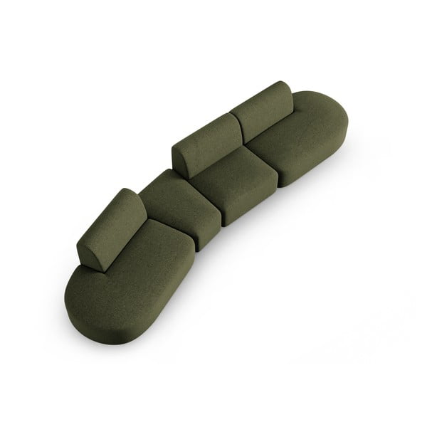 Zelena sofa 412 cm Shane – Micadoni Home-image-2