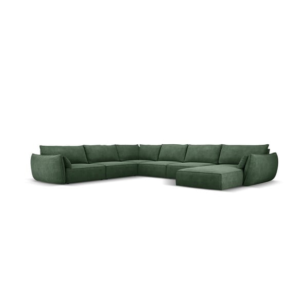 Tamno zelena kutna garnitura (lijevi kut) Vanda - Mazzini Sofas-image-2