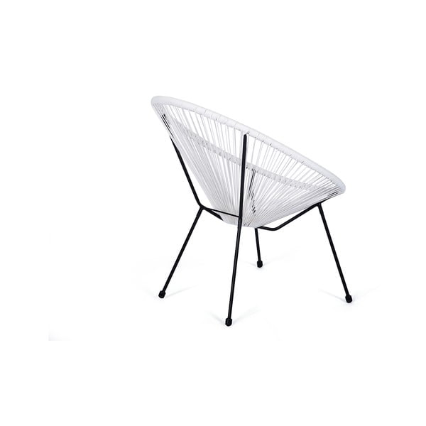 Bijela metalna/plastična vrtna fotelja Avocado Comfort – Bonami Selection-image-3