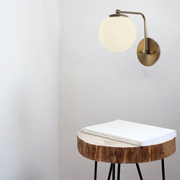 Zidna lampa u zlatnoj boji ø 15 cm Daisy – Opviq lights-image-1