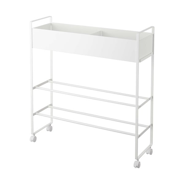 Bijeli metalni ormar za dječje cipele 74,5x74,5x22 cm Tower – YAMAZAKI