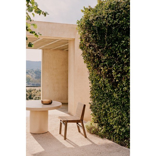 Vrtna stolica od masivnog drveta u prirodnoj boji Itani – Kave Home-image-4