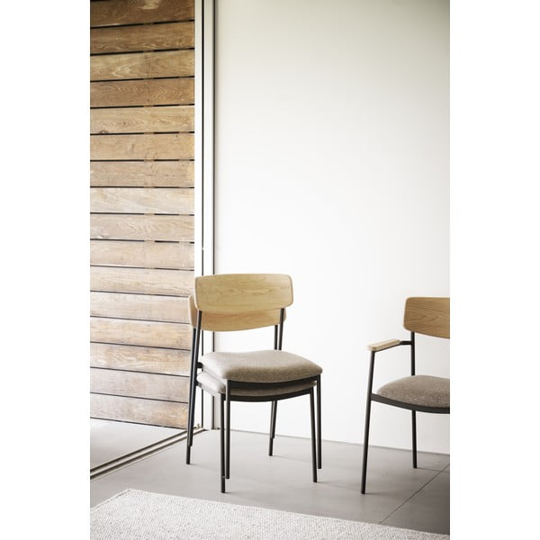 Bež/u prirodnoj boji blagovaonske stolice u setu 2 kom Maymont – Rowico-image-1