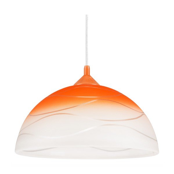 Narančasta viseća svjetiljka ø 30 cm Sfera – LAMKUR-image-4