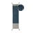 Plava vunena staza Flair Rugs Anu, 60 x 200 cm