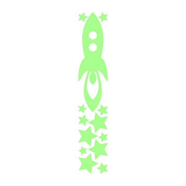 Naljepnica Ambiance Rocket And Stars-image-2