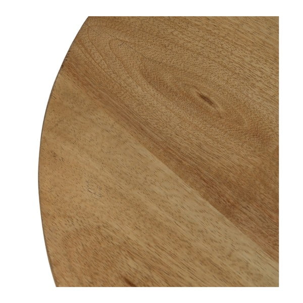 Okrugli pomoćni stol od masivnog manga ø 40 cm Mao – Ixia-image-3