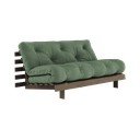 Zelena sklopiva sofa 160 cm Roots – Karup Design
