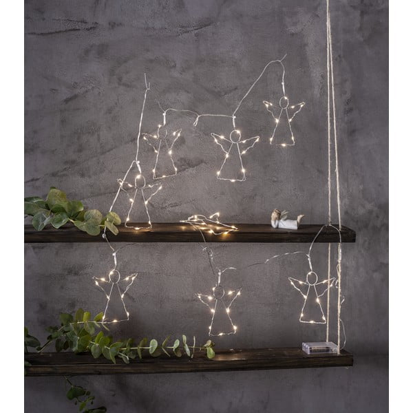 Svjetleći lanac broj žarulja 8 kom na baterije dužina 175 cm Angela – Star Trading-image-2