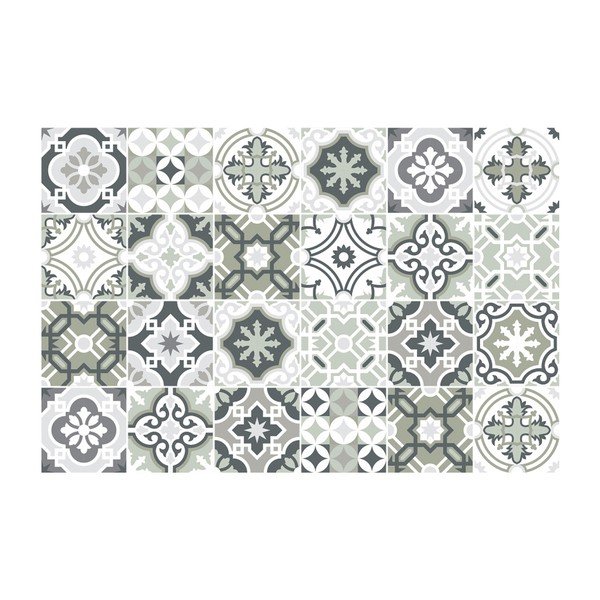 Set od 24 naljepnice za namještaj Ambiance Belinda, 10 x 10 cm-image-3