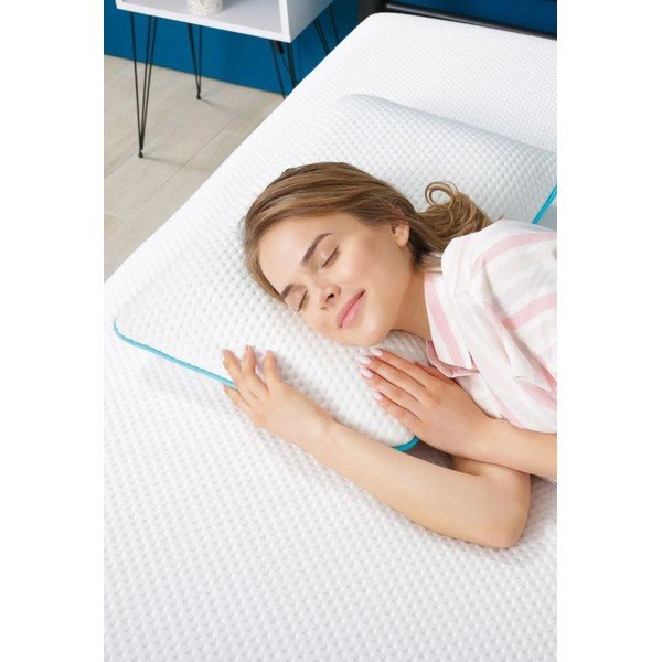 Anatomski jastuk s memorijskom pjenom 35x65 cm – Mila Home-image-1