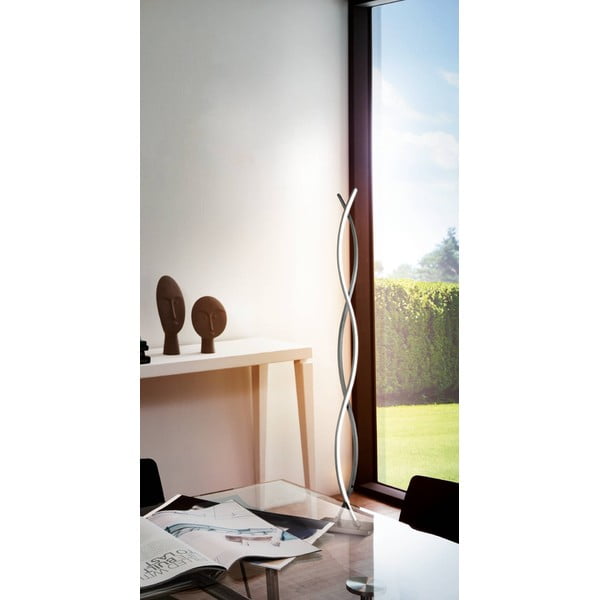 LED stojeća svjetiljka u srebrnoj boji (visina 142 cm) LASANA 2 – EGLO-image-1