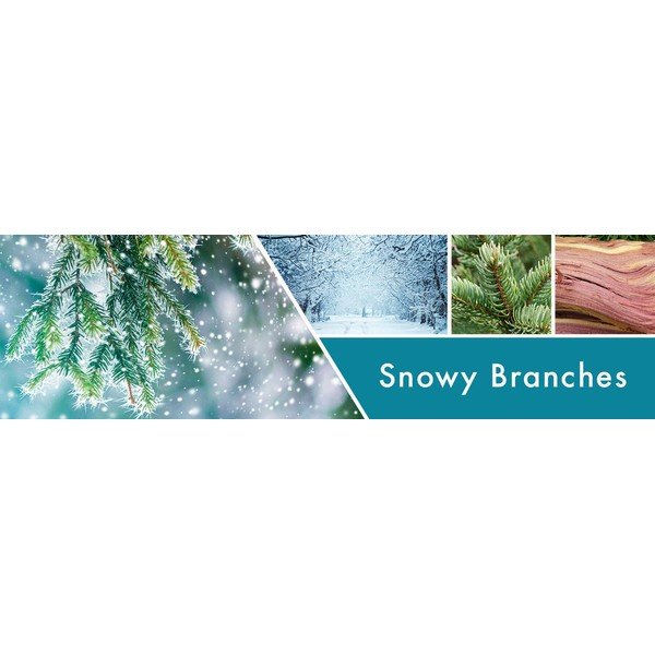 Mirisna svijeća Goose Creek Snowy Branches, vrijeme gorenja 35 h-image-1