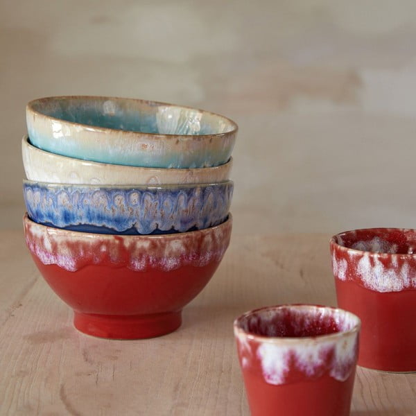 Zdjele u setu 4 kom od kamenine ø 15 cm Latte – Costa Nova-image-1