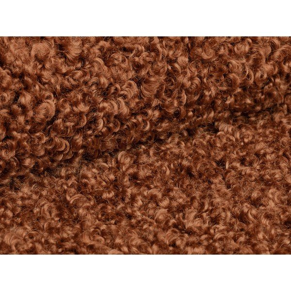 Ciglasti tabure od bouclé tkanine Dia – Micadoni -image-1