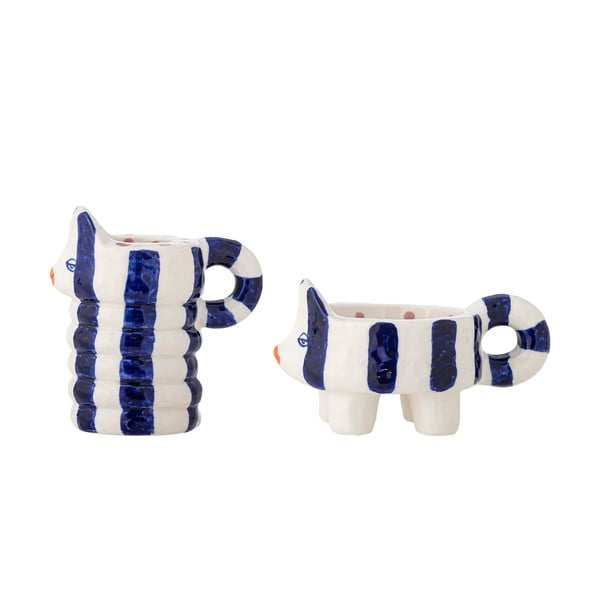 Glineni svijećnjaci u setu 2 kom Caty – Bloomingville