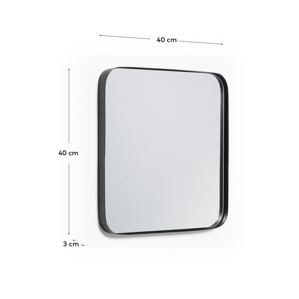 Zidno ogledalo 40x40 cm Marco – Kave Home-image-3