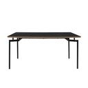 Crni blagovaonski stol 90x160 cm Alto – Støraa