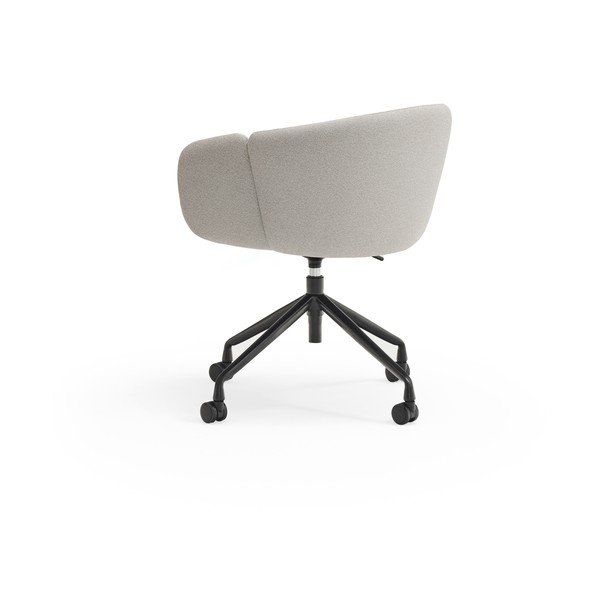 Svijetlo siva podstavljena uredska stolica Add – Teulat-image-3