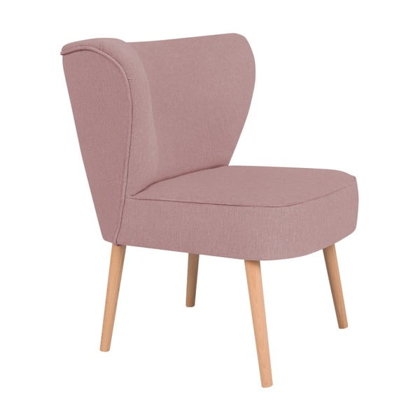 Ružičasta fotelja Cosmopolitan design Matteo