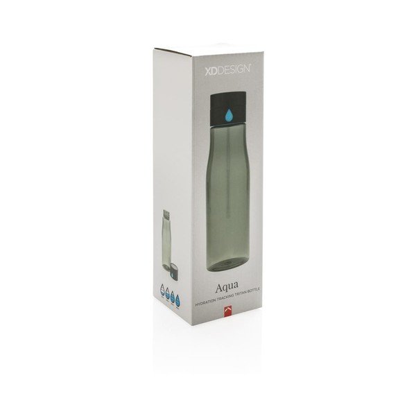 Crna putna boca XD Design Aqualicious, 600 ml-image-3