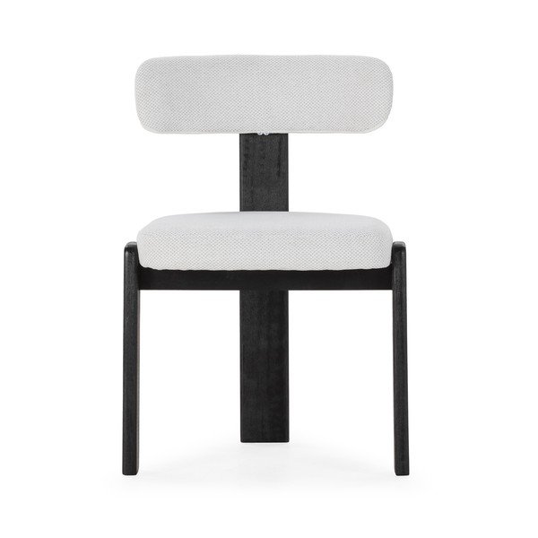 Crne/svijetlo sive podstavljene blagovaonske stolice u setu 2 kom Nadia – MOME