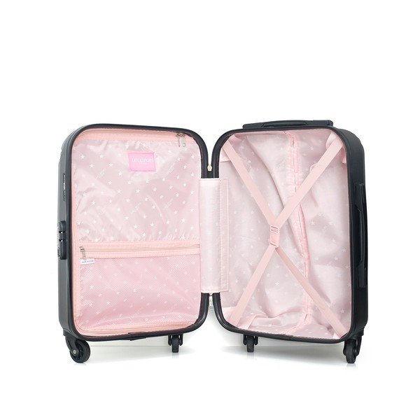 Crni kofer na četiri kotača Lollipops Libby, 31 l-image-4