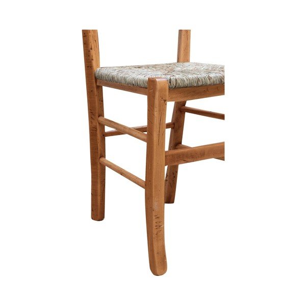 Smeđa stolica od bukovog drveta Biscottini Alis-image-2