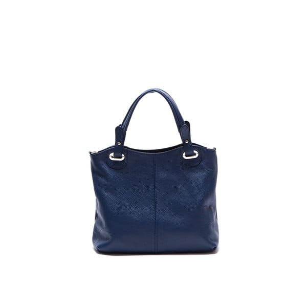 Plava kožna torbica Luisa Vannini Bluscuro