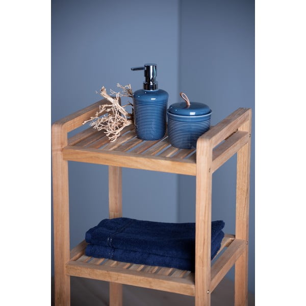 Plavi keramički dozator za sapun Wenko Set-image-3