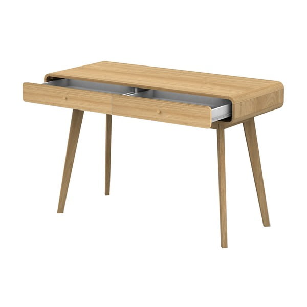 Radni stol u dekoru hrasta 50x120 cm Cassie - Støraa-image-1