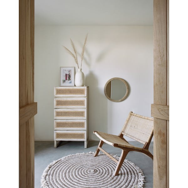 Tepih od prirodne jute Kave Home Gisel, ø 120 cm-image-1