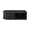 Crni noćni ormarić u dekoru hrasta Farsta – Woodman