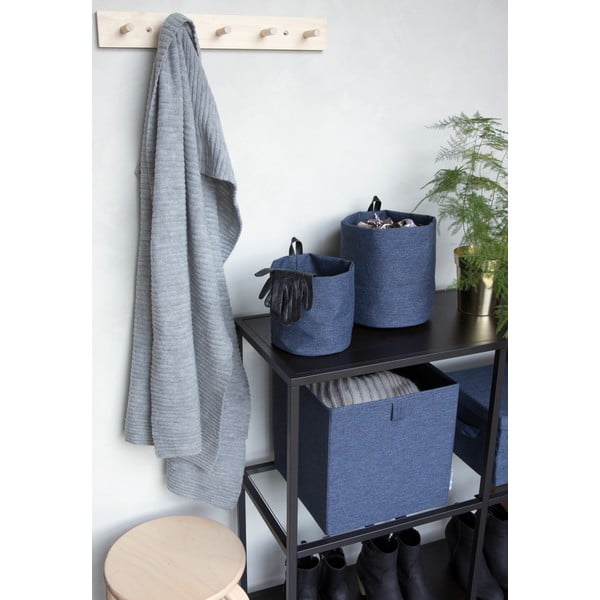 Plava kutija za pohranu Bigso Box of Sweden Cube-image-1